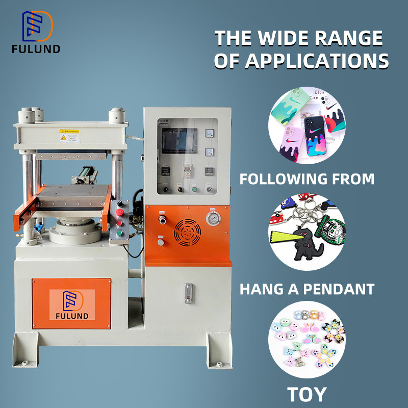 Press Hot Patch Silicone Products Making Machine , Rubber Vulcanizing Machine OEM ODM
