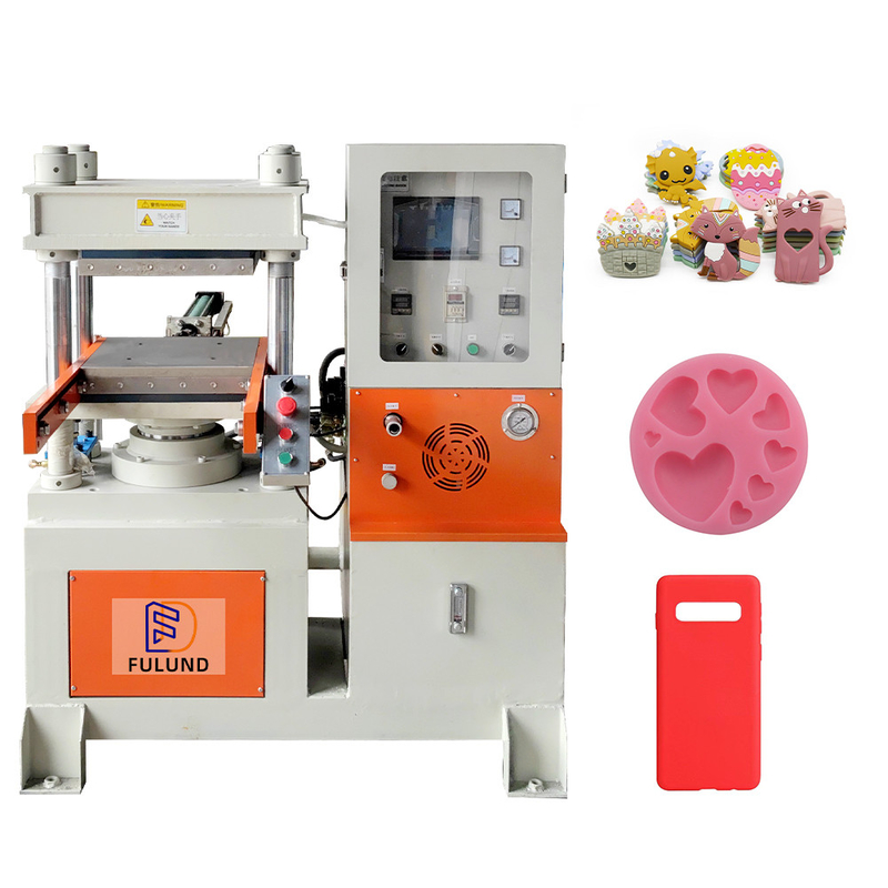 Rubber vulcanizing press machine