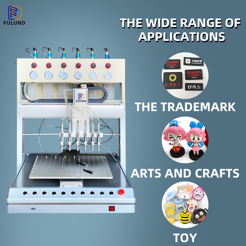 Dispence Silicone Patch Pvc Soft Rubber Dispensing Machine Full Automatic