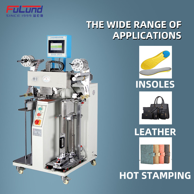Heat Transfer Label Hot Stamping Machine 1.5KW For Shoe Making Labeling