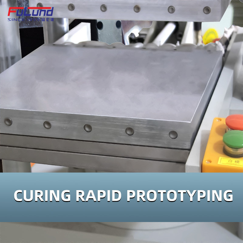 Fulund Flat vulcanizing machine is used for silicone mosquito repellent wristband and refrigerator fresh box making