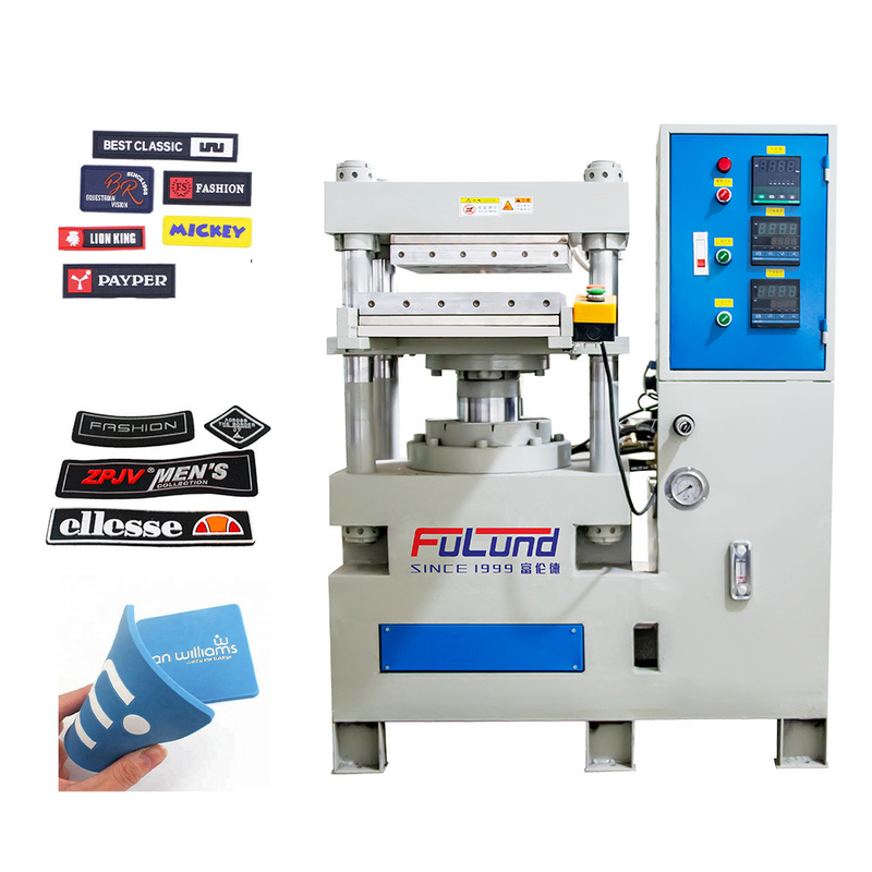 Vulcanizing Rubber Molding Hydraulic Press For Heat Transfer Labels