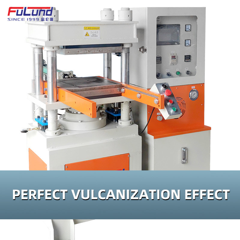 Heat Vulcanizer Plate Machine Rubber Shoe Sole Vulcanizing Press With 100% Safety