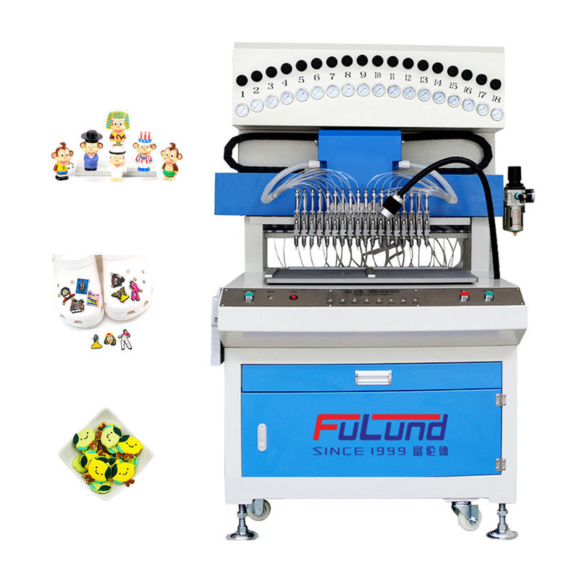 Automatic Silicone Label Making Machine Pvc Injection for Slipper
