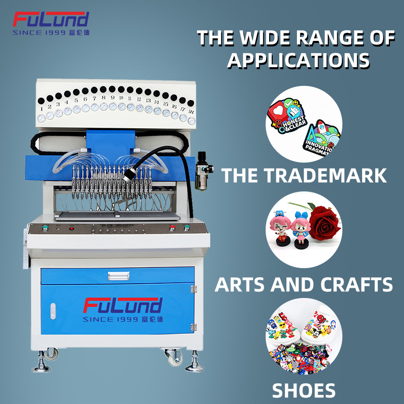 Automatic Silicone Label Making Machine Pvc Injection for Slipper