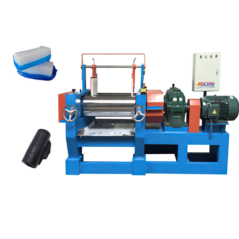 Manufacturer Fulund solid silicone equipment Open Rubber Mixing Machine Lab Rubber Mixer Lab Open Type Mixing